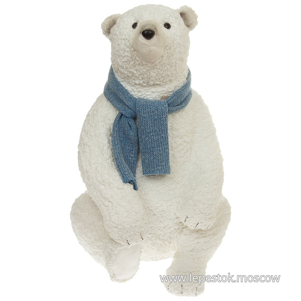 Фигура "Медведь" (искусственный мех), 43х38хН58,5 см