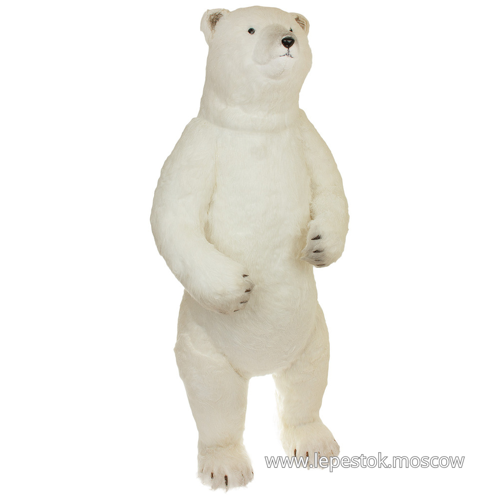Фигура "Медведь" (искусственный мех), 65х58хН146 см